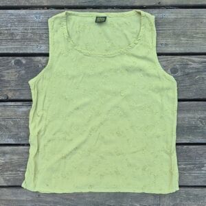 Elegant Women's Green Tank Top
